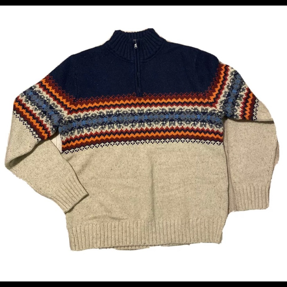 Tommy Hilfiger Turtle Neck Sweater Jacket XL